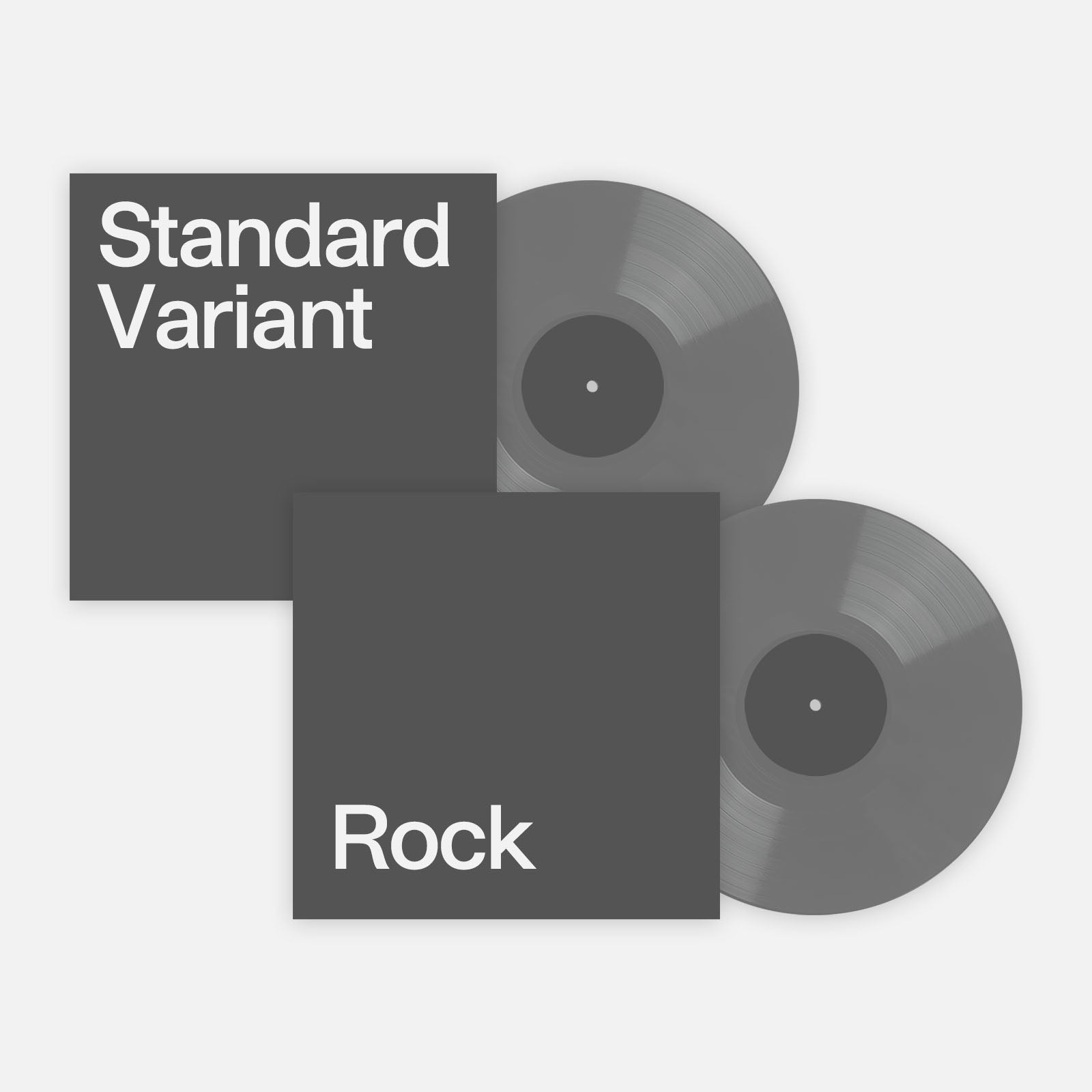 Standard Variant Record Bundle: Rock 2 Pack - Vinyl Me, Please